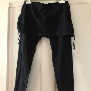 Athleta skirt capri leggings